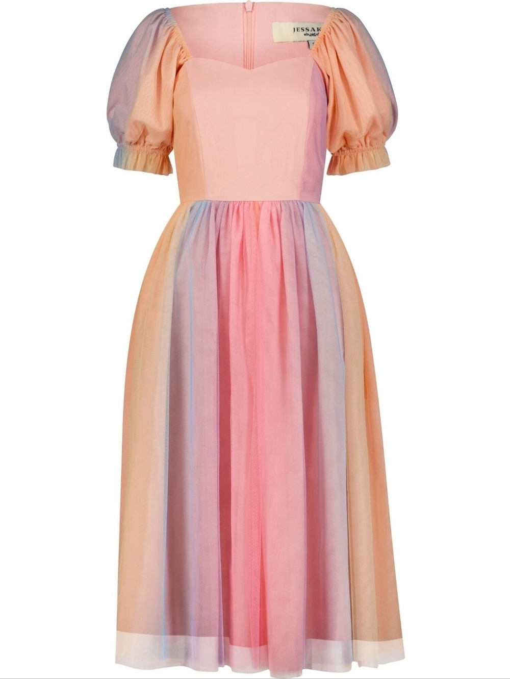 JessaKae Rainbow A-Line Dress - Picture 4 of 4